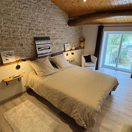 Chambres D'Hotes Les Rozieres Le Bourdet Exteriör bild